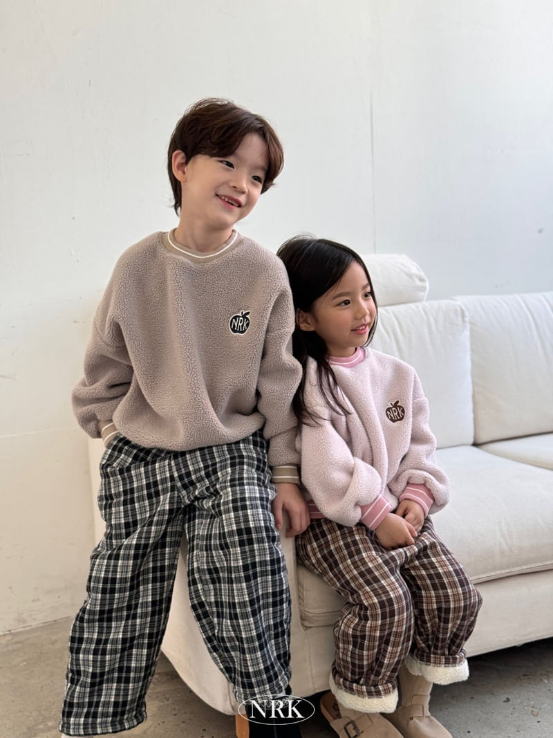 Nrk - Korean Children Fashion - #stylishchildhood - Checked Dumble Pants - 7