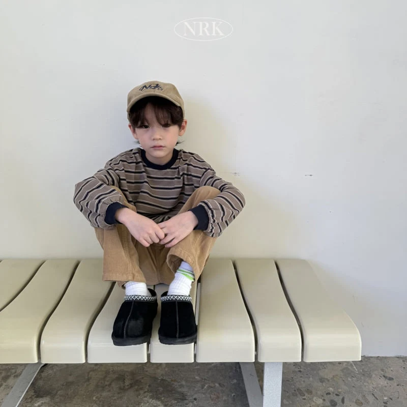 Nrk - Korean Children Fashion - #stylishchildhood - Coming Stripe Tee - 10