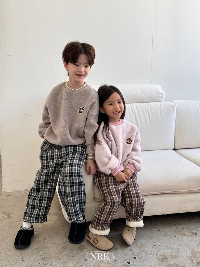 Nrk - Korean Children Fashion - #toddlerclothing - Checked Dumble Pants - 6