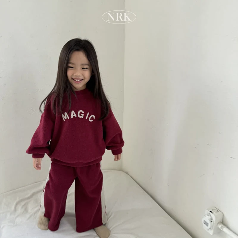 Nrk - Korean Children Fashion - #todddlerfashion - Fleece Magic Set - 4