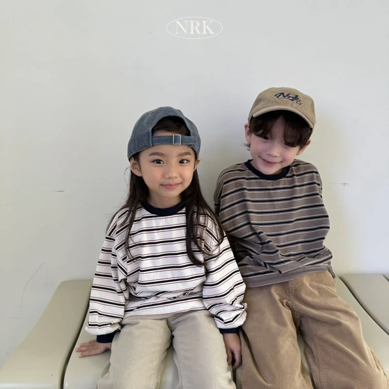 Nrk - Korean Children Fashion - #toddlerclothing - Coming Stripe Tee - 9