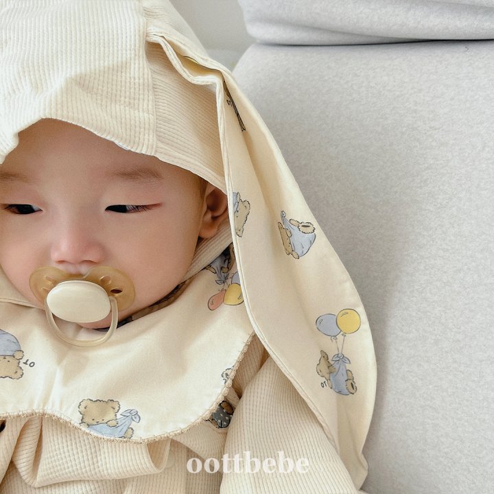 Oott Bebe - Korean Baby Fashion - #babyboutique - Otti Balloon Bib - 3