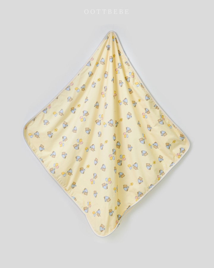 Oott Bebe - Korean Baby Fashion - #babyboutiqueclothing - Otti Balloon Newborn Blanket - 7