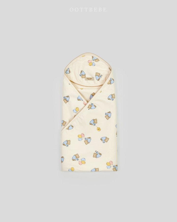 Oott Bebe - Korean Baby Fashion - #babyclothing - Otti Balloon Newborn Blanket - 8