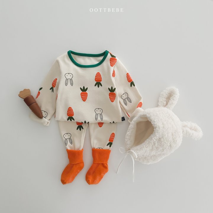 Oott Bebe - Korean Baby Fashion - #babyclothing - Vegetable Easywear - 3