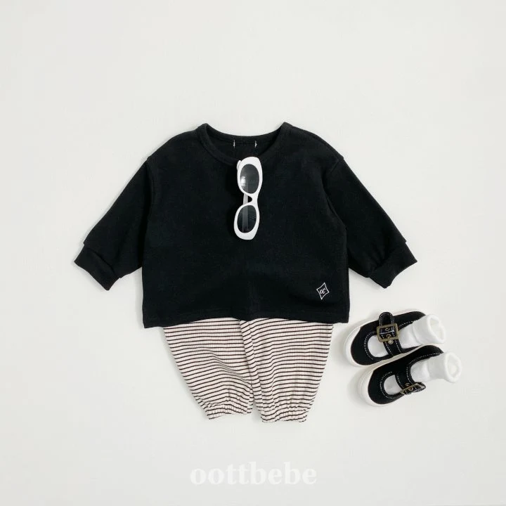 Oott Bebe - Korean Baby Fashion - #babyfashion - Soft Basic Tee - 6