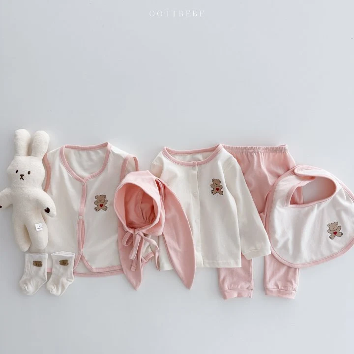 Oott Bebe - Korean Baby Fashion - #babyfashion - Sweet Modal Bunny Bonnet - 9