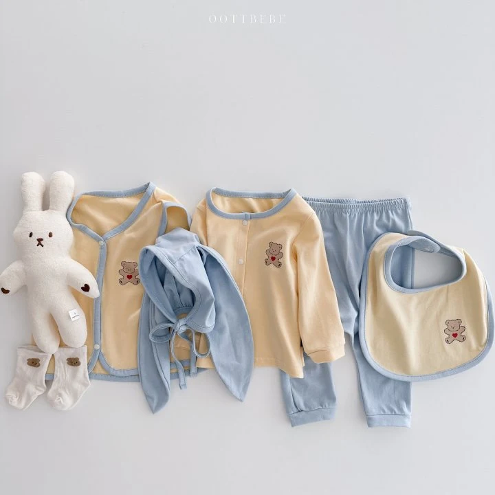 Oott Bebe - Korean Baby Fashion - #babyfever - Sweet Modal Bunny Bonnet - 10