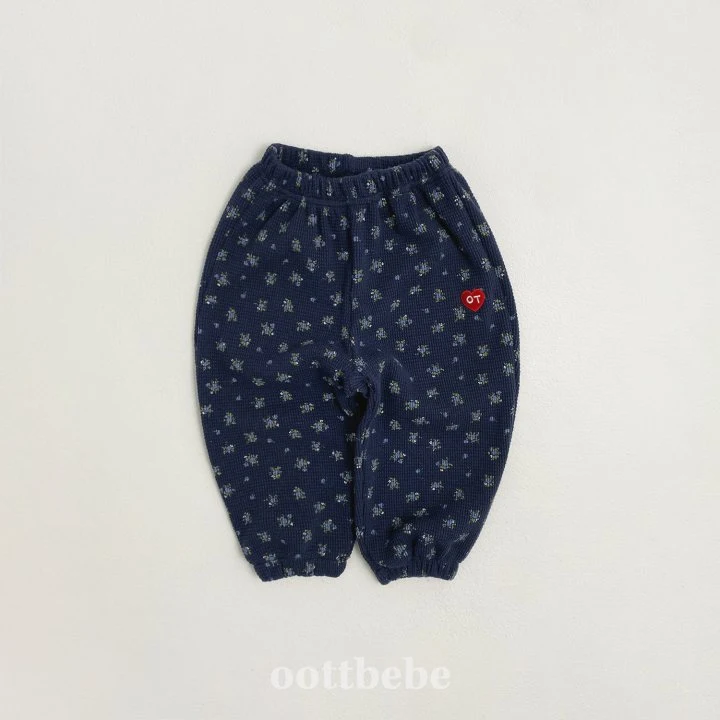 Oott Bebe - Korean Baby Fashion - #babygirlfashion - Holiday Waffle Pants