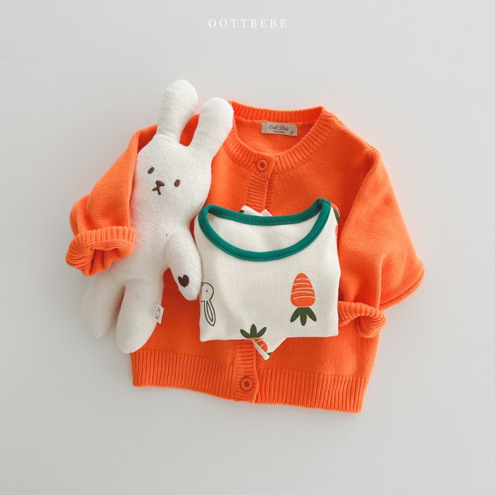 Oott Bebe - Korean Baby Fashion - #babylifestyle - Vegetable Easywear - 7