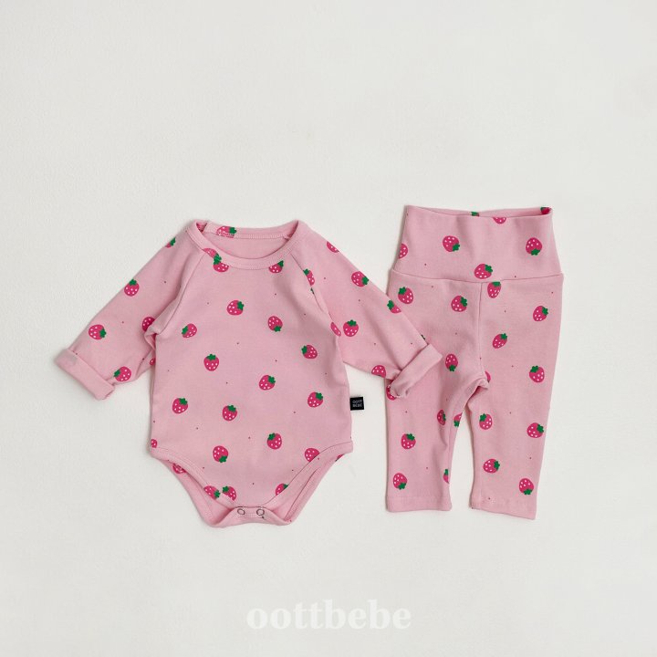 Oott Bebe - Korean Baby Fashion - #babyootd - Petit Suit Set (set of 2) - 2