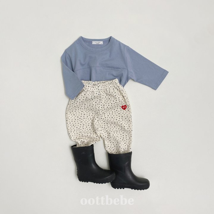 Oott Bebe - Korean Baby Fashion - #babyoutfit - Holiday Waffle Pants - 5