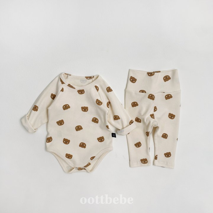 Oott Bebe - Korean Baby Fashion - #babyoutfit - Petit Suit Set (set of 2) - 4