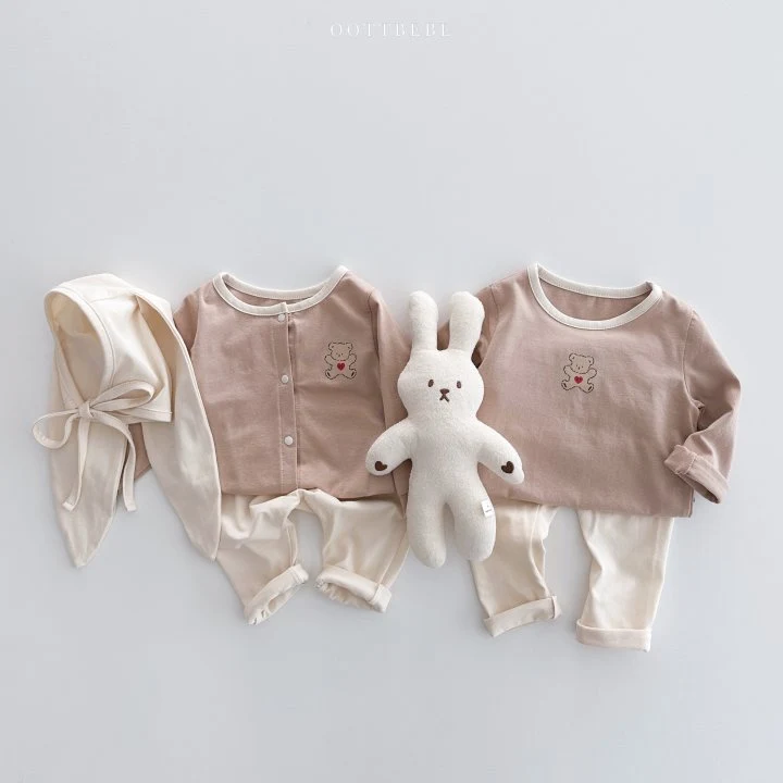 Oott Bebe - Korean Baby Fashion - #babyoutfit - Sweet Modal Kids Easywear - 7