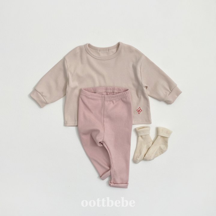 Oott Bebe - Korean Baby Fashion - #babywear - Pure Ribbed Leggings - 5