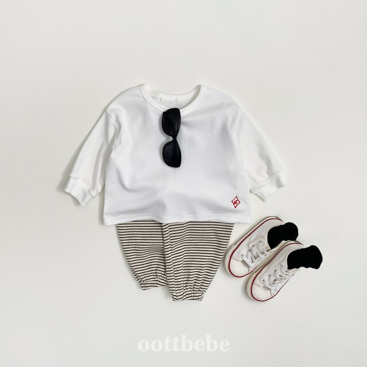 Oott Bebe - Korean Baby Fashion - #onlinebabyshop - Soft Basic Tee