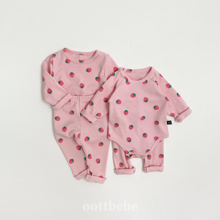 Oott Bebe - Korean Baby Fashion - #onlinebabyshop - Petit Easywear Set - 6