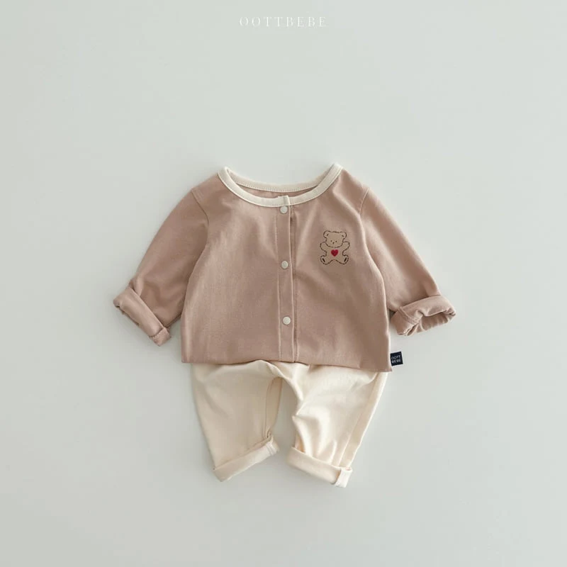 Oott Bebe - Korean Baby Fashion - #onlinebabyshop - Sweet Modal Baby Easywear - 6