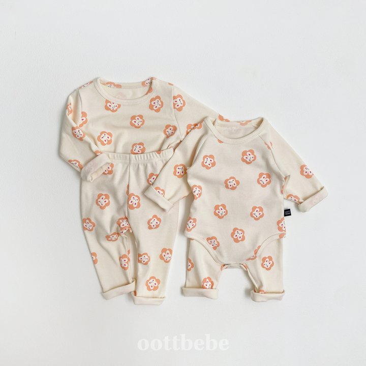 Oott Bebe - Korean Baby Fashion - #smilingbaby - Petit Easywear Set - 7