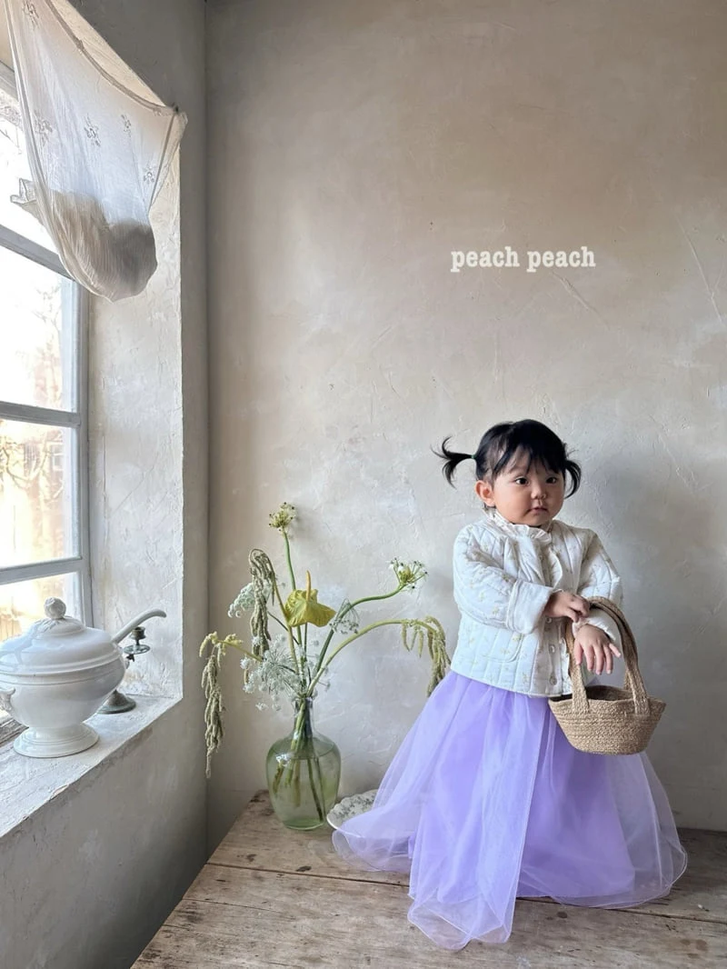 Peach Peach - Korean Children Fashion - #magicofchildhood - Melody Tutu Skirt Leggings - 10