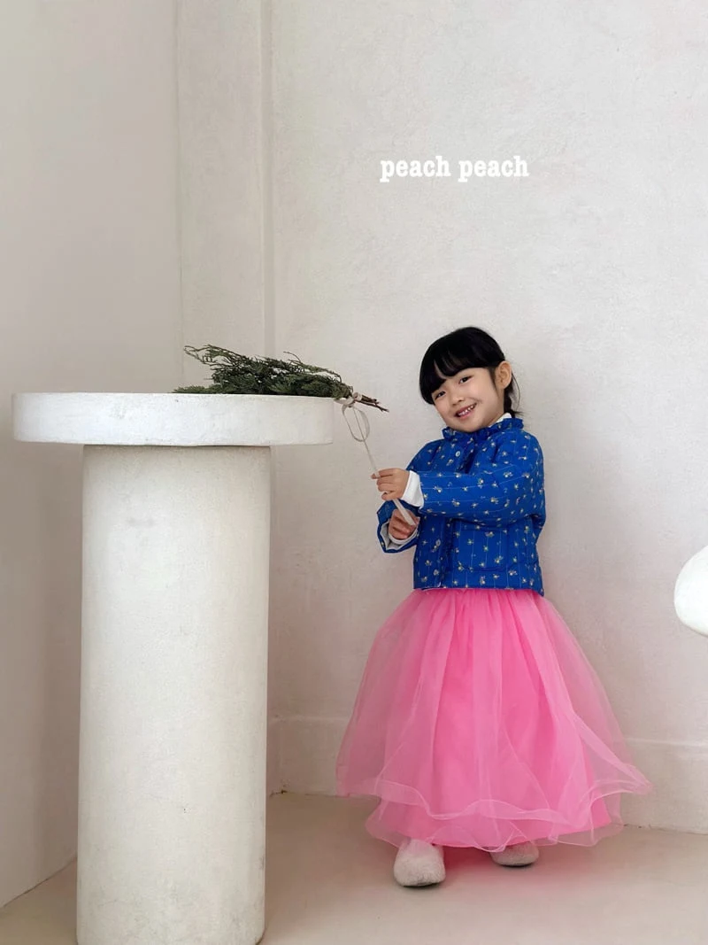 Peach Peach - Korean Children Fashion - #minifashionista - Lauren Quilted Jacket - 12