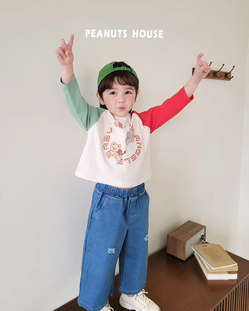 Peanuts - Korean Children Fashion - #Kfashion4kids - Old Jeans - 12