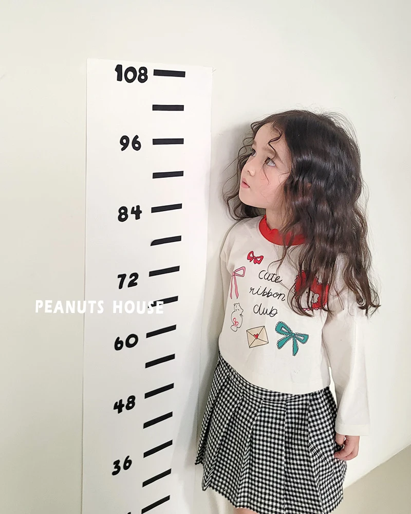 Peanuts - Korean Children Fashion - #kidzfashiontrend - Check Wrap Pants - 4