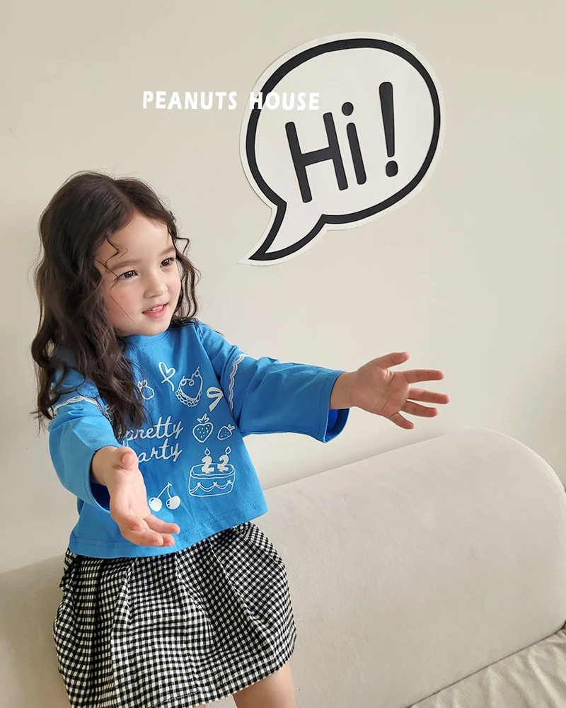 Peanuts - Korean Children Fashion - #childofig - Lace Tee - 5