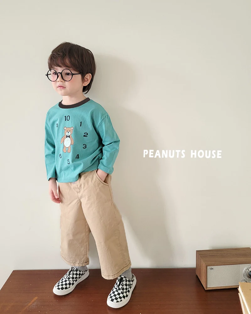 Peanuts - Korean Children Fashion - #childofig - Cotton Wide Pants - 3