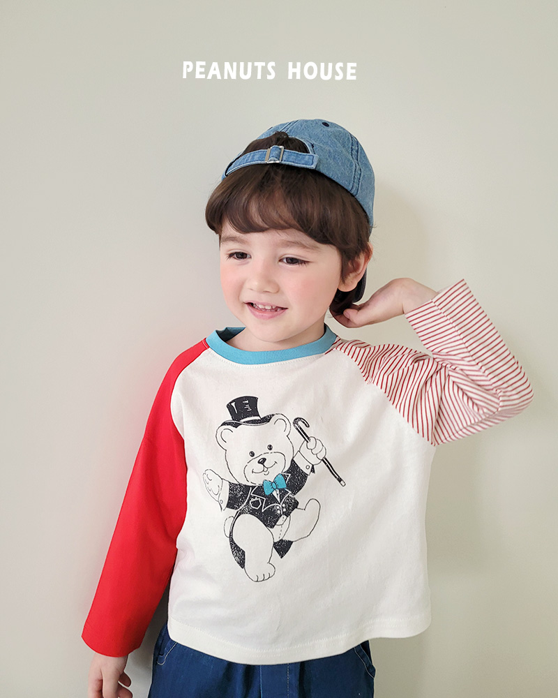 Peanuts - Korean Children Fashion - #childofig - Little Gentle Bear Tee