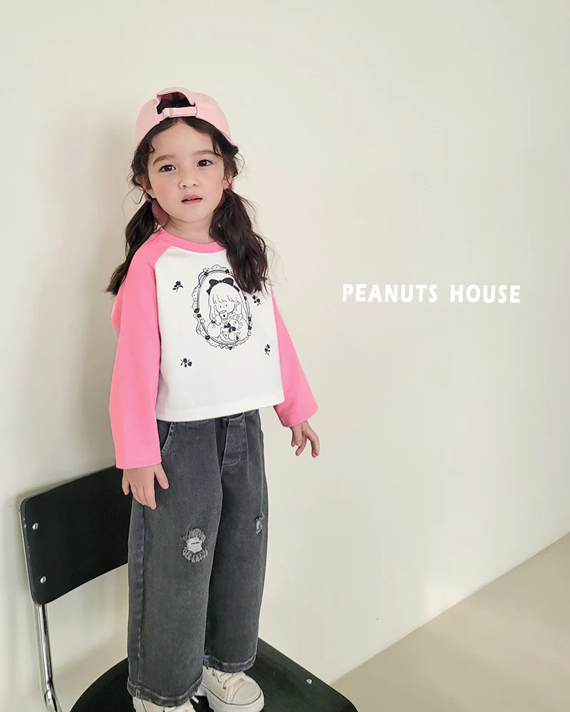 Peanuts - Korean Children Fashion - #childrensboutique - Old Jeans - 5