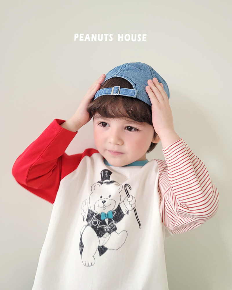 Peanuts - Korean Children Fashion - #designkidswear - Little Gentle Bear Tee - 4