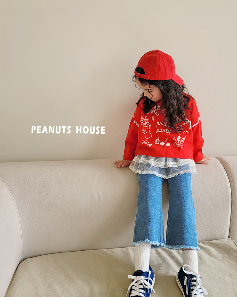 Peanuts - Korean Children Fashion - #fashionkids - Bootcut Jeans - 12