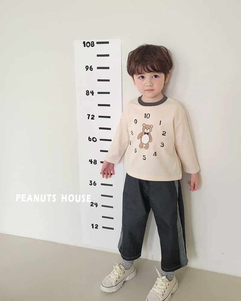 Peanuts - Korean Children Fashion - #kidsstore - Raw Denim Pants - 3