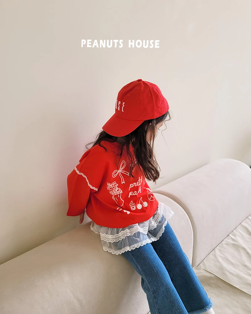 Peanuts - Korean Children Fashion - #kidsstore - Lace Tee - 11