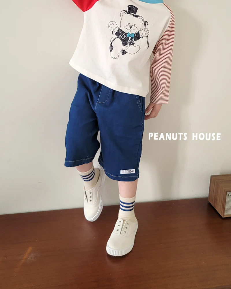 Peanuts - Korean Children Fashion - #kidsstore - Blue Jeans