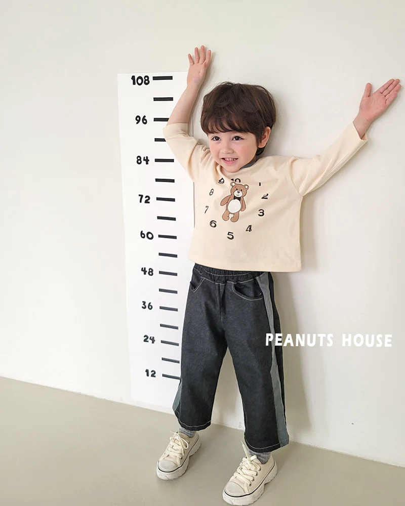 Peanuts - Korean Children Fashion - #kidsstore - Raw Denim Pants - 4