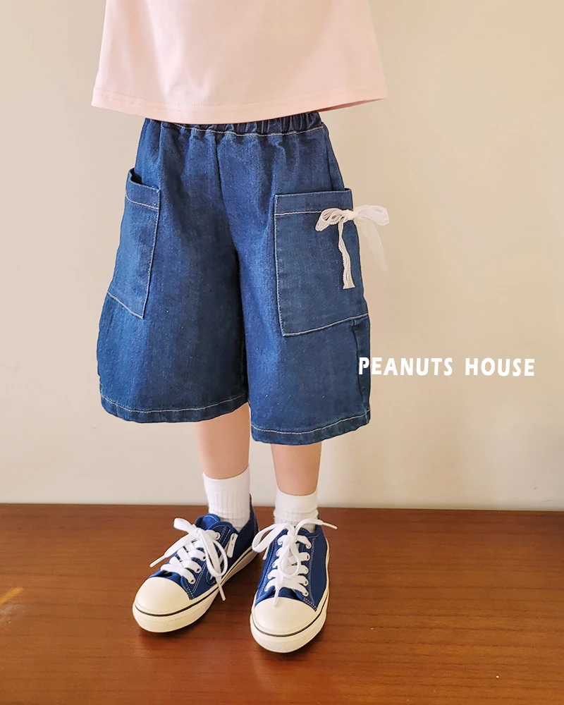 Peanuts - Korean Children Fashion - #kidzfashiontrend - 8-length Pants