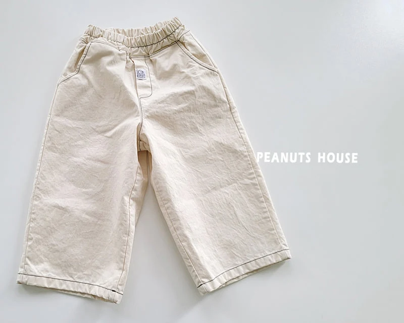 Peanuts - Korean Children Fashion - #littlefashionista - Cotton Wide Pants - 12