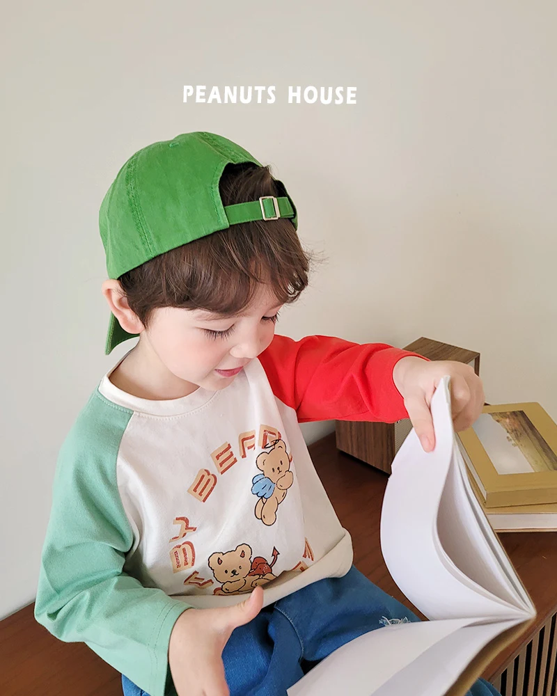 Peanuts - Korean Children Fashion - #littlefashionista - Angel Bear Tee - 8