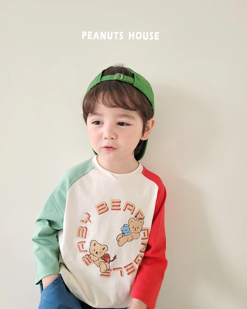 Peanuts - Korean Children Fashion - #magicofchildhood - Angel Bear Tee - 9