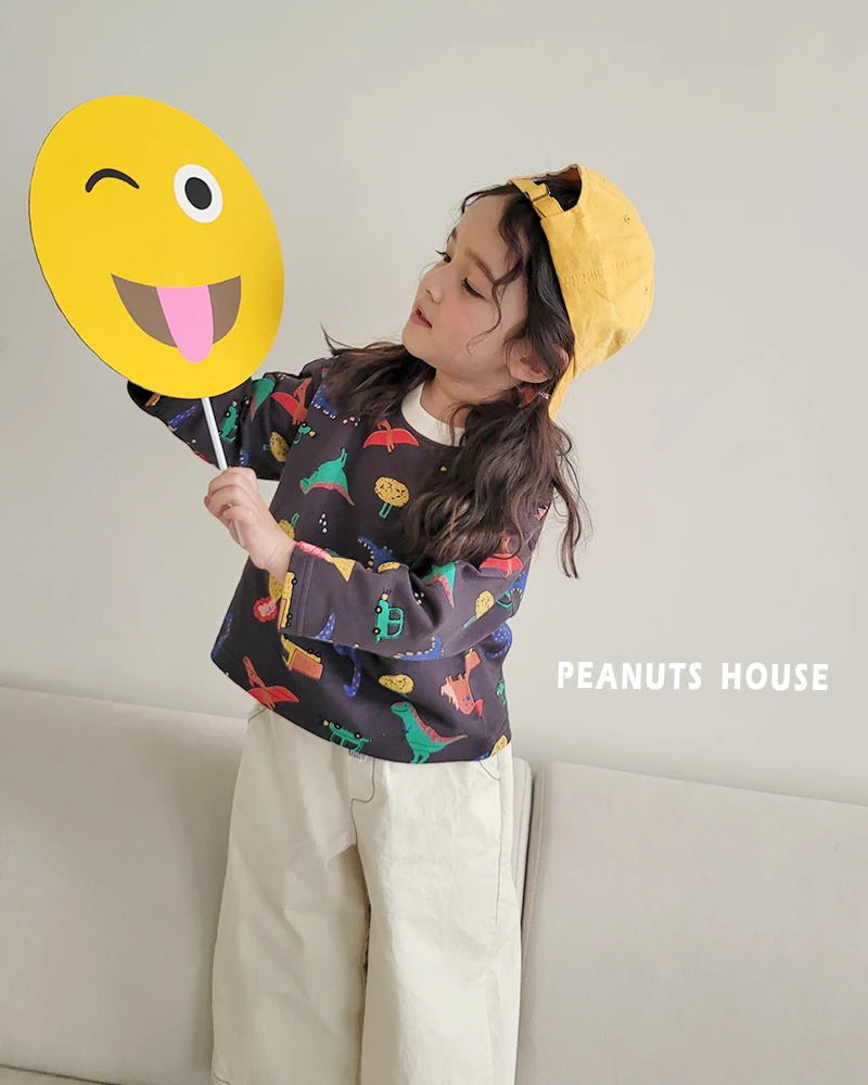 Peanuts - Korean Children Fashion - #minifashionista - Dino Bear Tee - 9