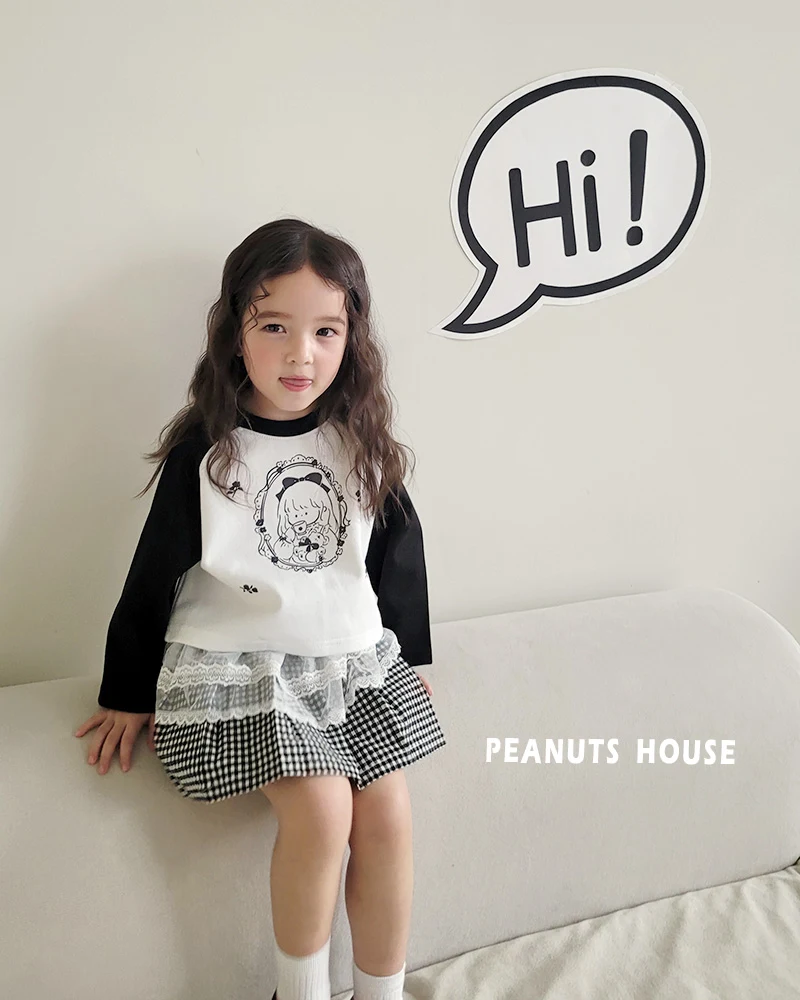 Peanuts - Korean Children Fashion - #prettylittlegirls - Lace Skirt - 4