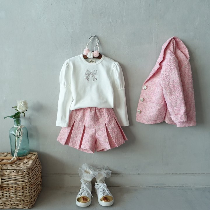 Pudding - Korean Children Fashion - #childrensboutique - Pudding Two-piece - 11