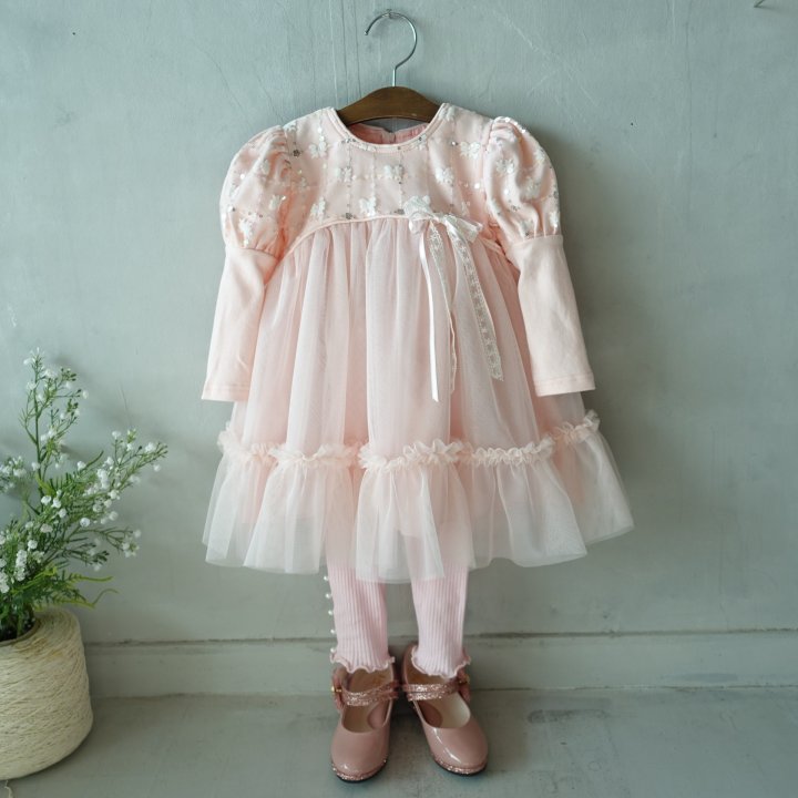 Pudding - Korean Children Fashion - #designkidswear - Lala One-piece - 2