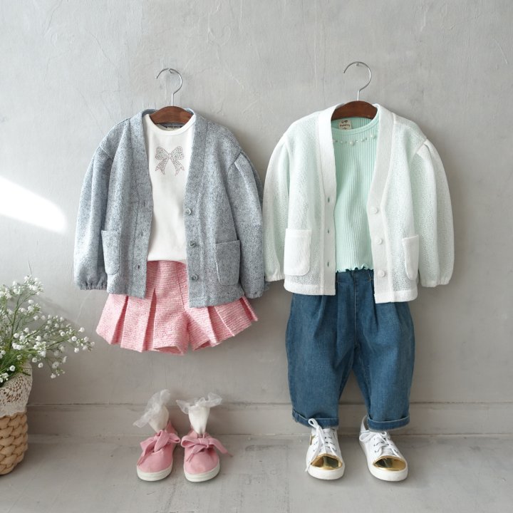 Pudding - Korean Children Fashion - #fashionkids - Pearl Tee - 8