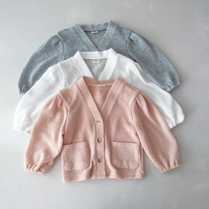 Pudding - Korean Children Fashion - #littlefashionista - Pudding Cardigan