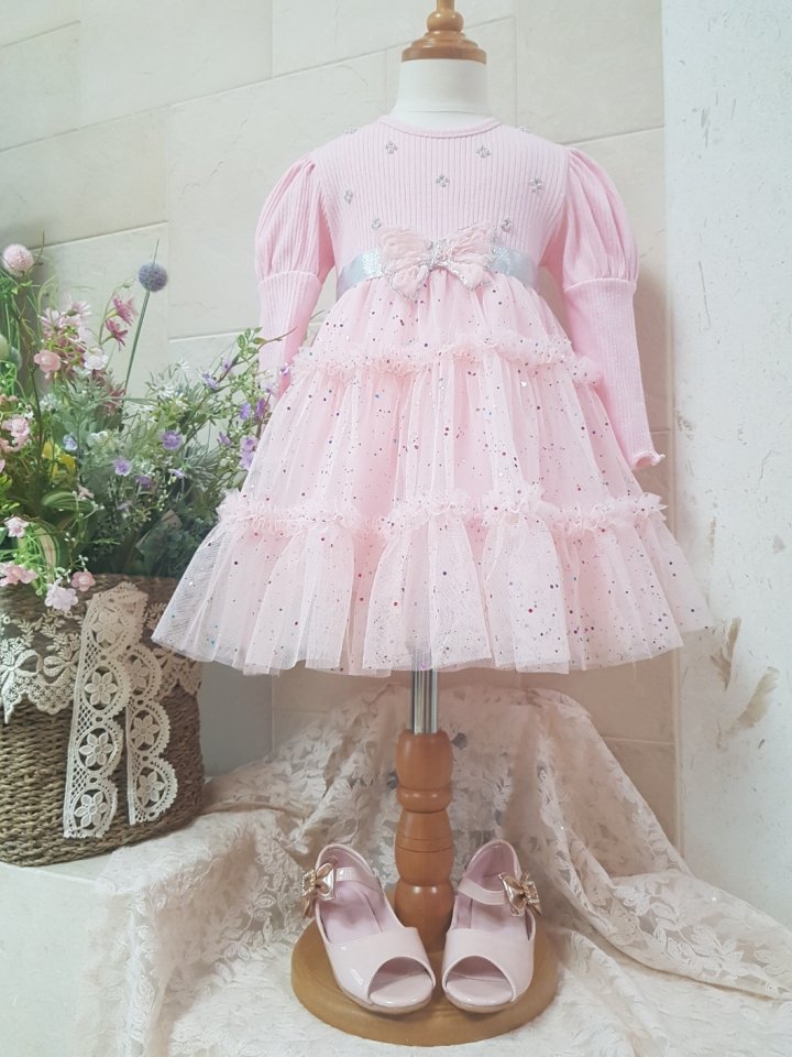 Pudding - Korean Children Fashion - #littlefashionista - Butterfly One-piece - 8