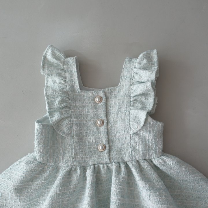 Pudding - Korean Children Fashion - #magicofchildhood - Ruffle Jumper Skirt - 6