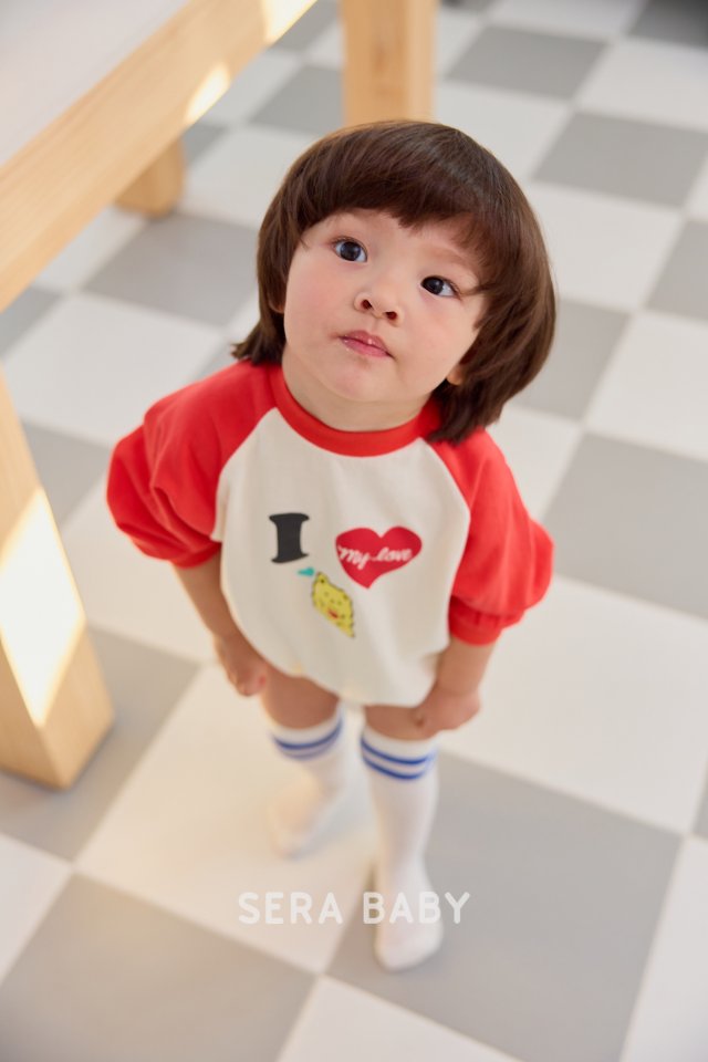 Sera - Korean Baby Fashion - #babyboutiqueclothing - Bebe I Love Suit - 6